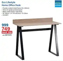 Incredible Connection Eco Lifestyle Home Office Desk offer