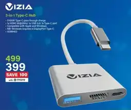 Incredible Connection Vizia 3-in-1 Type-C Hub offer
