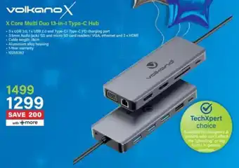 Incredible Connection Volkano X Core Multi Duo 13-in-1 Type-C Hub offer