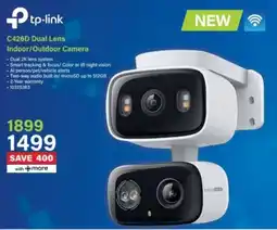 Incredible Connection Tp-link C426D Dual Lens Indoor/ Outdoor Camera offer
