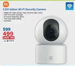 Incredible Connection Xiaomi C201 Indoor Wi-Fi Security Camera offer