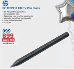 Incredible Connection Hp RC MPP2.0 Tilt SV Pen Black offer