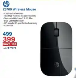 Incredible Connection Hp Z3700 Wireless Mouse offer