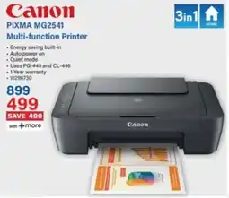 Incredible Connection Canon PIXMA MG2541 Multi-function Printer offer