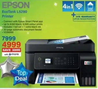 Incredible Connection Epson EcoTank L5290 Printer offer