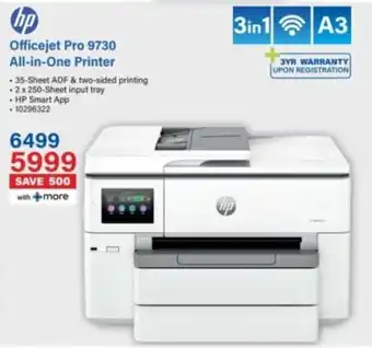 Incredible Connection Hp Officejet Pro 9730 All-in-One Printer offer