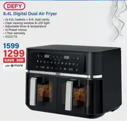 Incredible Connection Defy Digital Dual Air Fryer offer