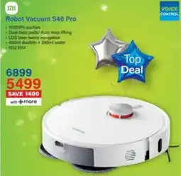 Incredible Connection Xiaomi Robot Vacuum S40 Pro offer