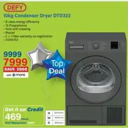 Incredible Connection Defy Condenser Dryer offer