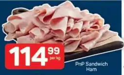 Pick n Pay PnP Sandwich Ham offer