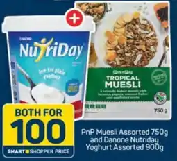 Pick n Pay PnP Muesli Assorted and Danone Nutriday Yoghurt Assorted offer