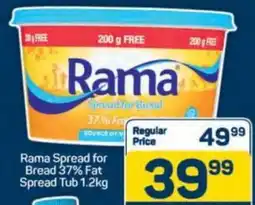 Pick n Pay Rama Spread for Bread 37% Fat Spread Tub offer