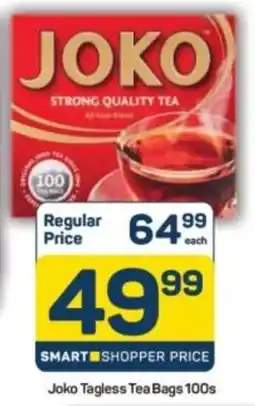 Pick n Pay Joko Tagless Tea Bags offer