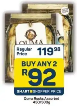 Pick n Pay Ouma Rusks Assorted offer