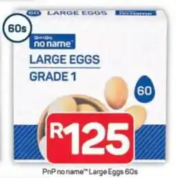 Pick n Pay Hypermarket PnP no name Large Eggs offer