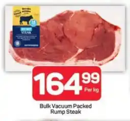 Pick n Pay Hypermarket Bulk Vacuum Packed Rump Steak offer