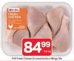 Pick n Pay Hypermarket PnP Fresh Chicken Drumsticks or Wings offer