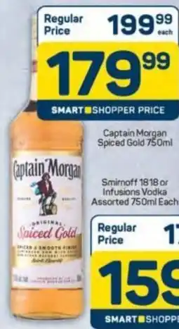 Pick n Pay Hypermarket Captain Morgan Spiced Gold offer