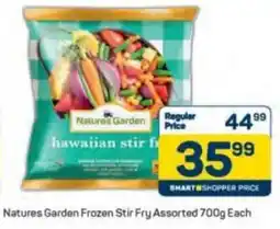 Pick n Pay Natures Garden Frozen Stir Fry Assorted offer