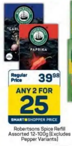 Pick n Pay Robertsons Spice Refill Assorted offer