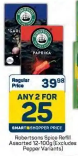 Pick n Pay Robertsons Spice Refill Assorted offer