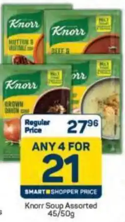 Pick n Pay Knorr Soup Assorted offer
