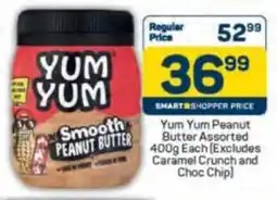 Pick n Pay Yum Yum Peanut Butter Assorted offer
