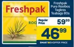 Pick n Pay Freshpak Pure Rooibos Tagless Teabags offer