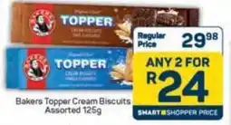 Pick n Pay Bakers Topper Cream Biscuits Assorted offer