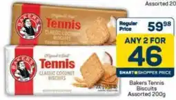 Pick n Pay Bakers Tennis Biscuits Assorted offer