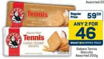 Pick n Pay Bakers Tennis Biscuits Assorted offer