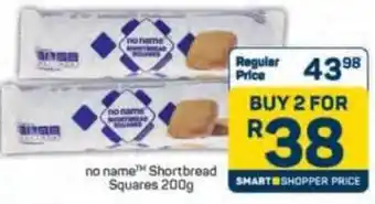Pick n Pay no name Shortbread Squares offer
