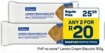 Pick n Pay PnP no name Lemon Cream Biscuits offer