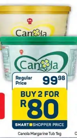 Pick n Pay Hypermarket Canola Margarine Tub 1kg offer