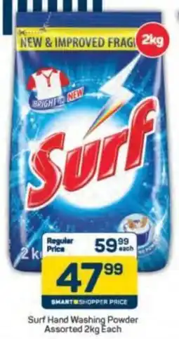 Pick n Pay Surf Hand Washing Powder Assorted offer