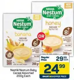 Pick n Pay Nestlé Nestum Baby Cereal Assorted offer