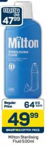 Pick n Pay Milton Sterilising Fluid offer