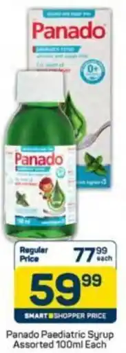 Pick n Pay Panado Paediatric Syrup Assorted offer