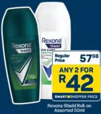 Pick n Pay Rexona Shield Roll-on Assorted offer
