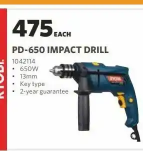 Pd-650 impact drill