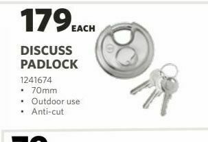 Discuss padlock