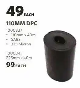 BUCO 110mm dpc offer