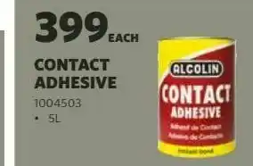 Contact adhesives
