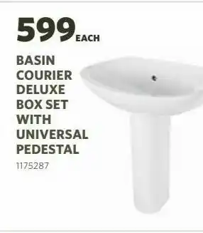 Basin courier deluxe box set with universal pedestal