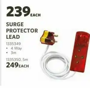 BUCO Surge protector lead offer