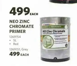 Neo zinc chromate primer