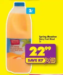 Shoprite Spring Meadow Dairy Fruit Blend 2ℓ offer