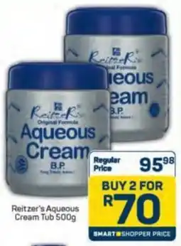 Pick n Pay Reitzer's Aqueous Cream Tub offer