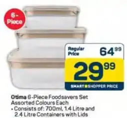 Pick n Pay Otima Foodsavers Set Assorted Colours offer