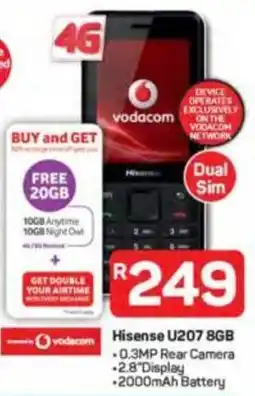 Pick n Pay Hisense U207 8GB offer